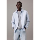Erkek Ls Solid Stretch Slim Gömlek - Açık Mavi - XS