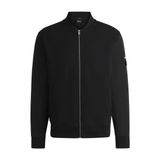 Erkek Marka Logo Detaylı Dik Yaka Fermuar Kapamalı Siyah Sweatshirt 50520598-001