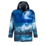 Erkek Marka Logo Detaylı Regular Fit Uzun Kollu Lacivert Kaban P20P2255-100
