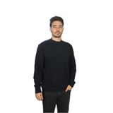 Erkek Marka Logo Detaylı Regular Fit Uzun Kollu Mavi Sweatshirt 14311874-050