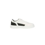 Erkek Marka Logolu Bağcıklı Kaydırmaz Tabanlı Günlük Beyaz Sneaker X4X645 XN958-T439