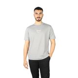 Erkek Marka Logolu Organik Pamuklu Kısa Kollu Gri1 T-Shirt 6D1TD7 1JOCZ-06A4