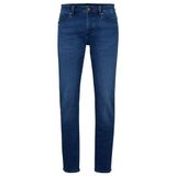 Erkek Marka Logolu Pamuklu Normal Kalıp Günlük Mavi Jeans 50501670-425