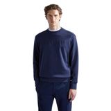 Erkek Marka Logolu Uzun Kollu Rahat Lacivert Sweatshirt 14311842-050