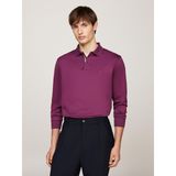 Erkek Marka Logolu Uzun Kollu Rahat Mor Polo Yaka T-Shirt MW0MW33172-VLP