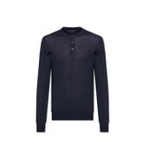 Erkek Marka Logolu Uzun Kollu Slim Fit Lacivert Kazak 8N1F43 1M67Z-0922