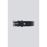 Erkek Metal Toka Derili Marka Logolu Siyah Kemer 21416037-011