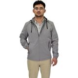 Erkek Mevsimlik Kapüşonlu Softjel Spor Mont 8077 BGL-ST04371 GRİ XL