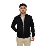 Erkek Mevsimlik Süet Spor Mont 8051 BGL-ST04373 SİYAH S