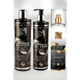Erkek Miami Serisi Dökülme Karşıtı Şampuan, Saç Kremi, Saç Sütü 375 Ml - 375 Ml - 200 ml