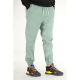Erkek Mint Jogger Pantolon Rahat Kesim Pamuklu Lastikli Paça İpli