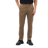 Erkek Motion Streç Kumaş Relaxed Beli Lastikli Jogger Pantolon Kahverengi L
