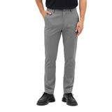 Erkek Motion Streç Kumaş Relaxed Beli Lastikli Jogger Pantolon Koyu Gri S