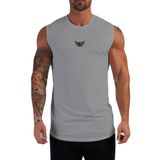 Erkek Nem Emici Hızlı Kuruma Atletik Teknik Performans Sporcu Sıfır Kol T-shirt MG-ATLET