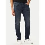 Erkek Normal Bel Düz Paça Pamuklu Denim Lacivert Jeans 80GAB5S0 CDWAB-906
