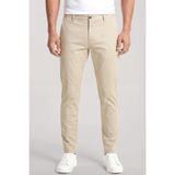 Erkek Normal Bel Regular Fit Rahat ve Esnek Kumaş Düz Paça Bej Pantolon 25414071-629