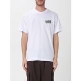 Erkek Normal Kalıp Yuvarlak Yakalı Logo Desenli Kısa Kollu Beyaz T-Shirt 79GAHP10CJ01P-003