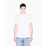 Erkek Normal Kalıp Yuvarlak Yakalı Logo İşlemeli Yuvarlak Yakalı Kısa Kollu Beyaz T-Shirt XM002450 AF10356-U0009