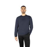 Erkek Normal Kalıp Yuvarlak Yakalı Shark Logo İşlemeli Uzun Kollu Lacivert Sweatshirt 15311865-050