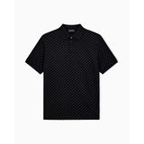 Erkek Normal Kesim Logo Baskılı Kısa Kollu Lacivert Polo Yaka T-Shirt EM007339 AF10017-FB569