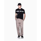 Erkek Normal Kesim Logo Detaylı Yuvarlak Yakalı Pamuk İçerikli Kısa Kollu Turuncu T-Shirt XM001792 AF12308-U3040