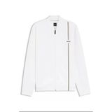 Erkek Normal Kesim Nem Yönetimi Özellikli Esnek Gabardin Kumaşlı Beyaz Sweatshirt 50563352-100