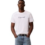Erkek Normal Kesim Yuvarlak Yakalı Logo Baskılı Kısa Kollu Kahverengi T-Shirt LV04LG811G-HMT