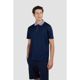 Erkek Normal Kesim%100 Organik Pamuklu Fermuarlı Lacivert Polo Yaka T-Shirt 25411285-013
