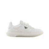 Erkek Orta Kalınlıkta Rahat Taban Bağcıklı Düz Siyah Sneaker X4X633 XR325-K001