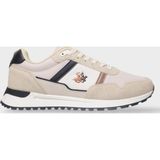 Erkek Ortopedik Cilt Günlük Yürüyüş Koşu Sneaker Spor Ayakkabı BEJ