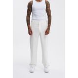 Erkek Oversize Baggy White Jean - L