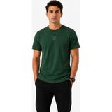 Erkek Oversize Bisiklet Yaka Baskılı T-Shirt - M