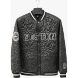 Erkek Oversize Bomber Ceket - Siyah