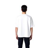 Erkek Oversize Tişört Geometrik Çiçek Mandala Deseni Baskılı Rahat Kesim Kısa Kol Günlük Modern