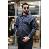 Erkek Oversize Vintage Siyah Deri Ceket