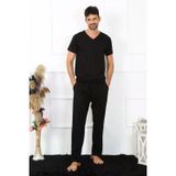 Erkek Pamuk Siyah Tek Alt Pijama