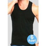 Erkek Pamuklu Atlet 6 Adet
