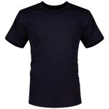 Erkek Pamuklu Bisiklet Yaka Kısa Kollu Lacivert T-Shirt XM001283 AF10361-UB101