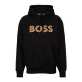 Erkek Pamuklu Kapüşonlu Uzun Kollu Cepli Siyah Sweatshirt 50486243-001
