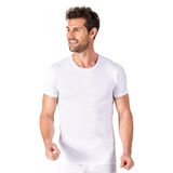 Erkek Pamuklu Modal Tişört Fanila | Beyaz K11144