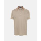 Erkek Pamuklu Polo Yaka Kısa Kollu Günlük Kullanım Krem Polo Yaka T-Shirt 14311716-128