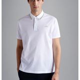 Erkek Pamuklu Polo Yakalı Düğme Kapamalı Kısa Kollu Beyaz Polo Yaka T-Shirt 24411286-010 - 2XL