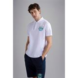 Erkek Pamuklu Polo Yakalı Düğme Kapamalı Kısa Kollu Beyaz Polo Yaka T-Shirt 24411352-010