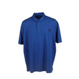 Erkek Pamuklu Regular Fit Düz Kısa Kollu Mavi Polo Yaka T-Shirt 21411277A-408