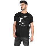 Erkek Pamuklu Regular Fit Düz Kısa Kollu Siyah T-Shirt 23411018-011