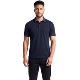 Erkek Pamuklu Regular Fit Kısa Kollu Lacivert Polo Yaka T-Shirt EM005798 AF12955-UB118