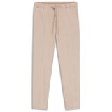 Erkek Pamuklu Regular Fit Normal Bel Daralan Paça Bej Pantolon 50557859-286