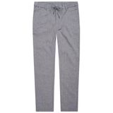 Erkek Pamuklu Regular Fit Normal Bel Daralan Paça Gri Pantolon 50557859-466