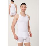ERKEK PAMUKLU SÜPREM PENYE SLİM FİT HALTER YAKA SPORCU LİKRALI ATLET -1003