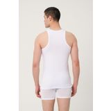 ERKEK PAMUKLU SÜPREM PENYE SLİM FİT HALTER YAKA SPORCU LİKRALI ATLET -1004
